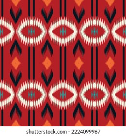 ikat damask batik textile seamless pattern digital vector design for Print saree Kurti Borneo Fabric border brush symbols swatches designer