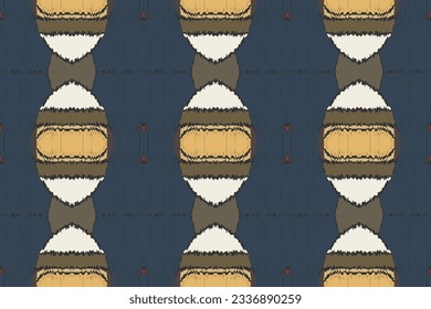 Ikat Damask Embroidery Background. Ikat Aztec Geometric Ethnic Oriental Pattern Traditional. Ikat Aztec Style Abstract Design for Print Texture,fabric,saree,sari,carpet.