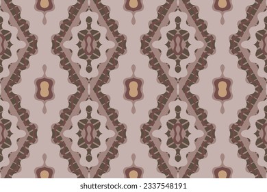Ikat Damask Embroidery Background. Ikat Flower Geometric Ethnic Oriental Pattern Traditional. Ikat Aztec Style Abstract Design for Print Texture,fabric,saree,sari,carpet.