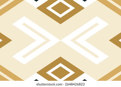 Ikat Damask Embroidery Background. Ikat Flowers Geometric Ethnic Oriental Pattern traditional.aztec Style Abstract Vector illustration.design for Texture,fabric,clothing,wrapping,sarong.