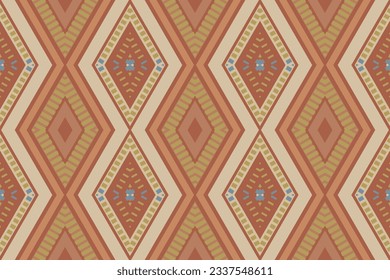 Ikat Damask Embroidery Background. Ikat Patterns Geometric Ethnic Oriental Pattern Traditional. Ikat Aztec Style Abstract Design for Print Texture,fabric,saree,sari,carpet.