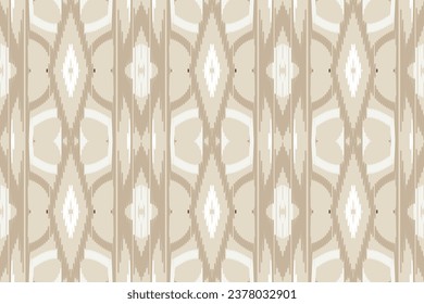 Ikat Damask Embroidery Background. Ikat Prints Geometric Ethnic Oriental Pattern traditional.aztec Style Abstract Vector illustration.design for Texture,fabric,clothing,wrapping,sarong.