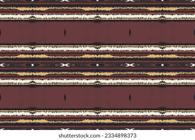 Antecedentes del bordado de Ikat Damask. Patrón oriental geométrico del triángulo de Ikat tradicional. Diseño abstracto de estilo azteca Ikat para textura impresa, tela, sari, alfombra.