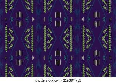 ikat damask Diseño étnico de fondo vectorial arte geométrico colorido Patrón étnico indio azteca floral diseño tribal simple moderno frontera dibujada a mano