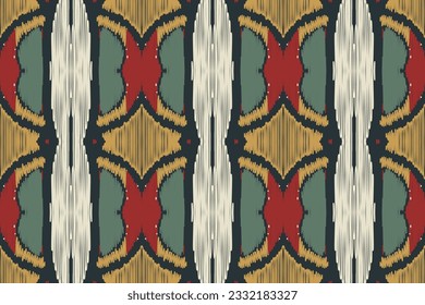 Ikat Damask Paisley Embroidery Background. Ikat Chevron Geometric Ethnic Oriental Pattern Traditional. Ikat Aztec Style Abstract Design for Print Texture,fabric,saree,sari,carpet.