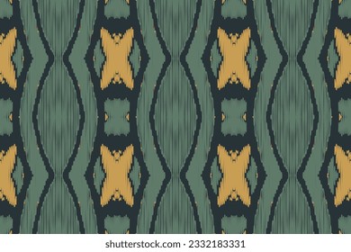Ikat Damask Paisley Embroidery Background. Ikat Background Geometric Ethnic Oriental Pattern Traditional. Ikat Aztec Style Abstract Design for Print Texture,fabric,saree,sari,carpet.