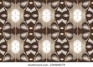 Ikat Damask Paisley Embroidery Background. Ikat Flower Geometric Ethnic Oriental Pattern Traditional. Ikat Aztec Style Abstract Design for Print Texture,fabric,saree,sari,carpet.