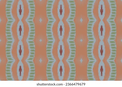 Ikat Damask Paisley Embroidery Background. Ikat Stripe Geometric Ethnic Oriental Pattern Traditional. Ikat Aztec Style Abstract Design for Print Texture,fabric,saree,sari,carpet.