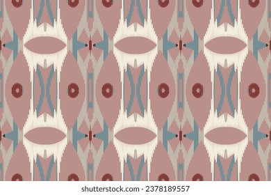 Ikat Damask Paisley Embroidery Background. Ikat Designs Geometric Ethnic Oriental Pattern Traditional. Ikat Aztec Style Abstract Design for Print Texture,fabric,saree,sari,carpet.