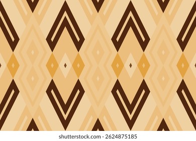 Ikat Damask Paisley Embroidery Background. Ikat Designs Geometric Ethnic Oriental Pattern traditional.aztec Style Abstract Vector illustration.design for Texture,fabric,clothing,wrapping,sarong.