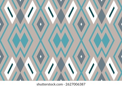 Ikat Damask Paisley Embroidery Background. Ikat Fabric Geometric Ethnic Oriental Pattern Traditional. Ikat Aztec Style Abstract Design for Print Texture,fabric,saree,sari,carpet.