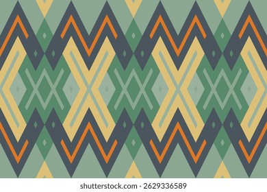 Ikat Damask Paisley Embroidery Background. Ikat Design Geometric Ethnic Oriental Pattern Traditional. Ikat Aztec Style Abstract Design for Print Texture,fabric,saree,sari,carpet.