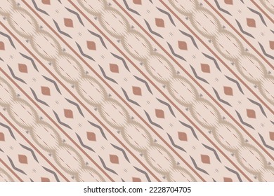 Ikat damask tribal chevron Seamless Pattern. Ethnic Geometric Ikkat Batik Digital vector textile Design for Prints Fabric saree Mughal brush symbol Swaths texture Kurti Kurtis Kurtas