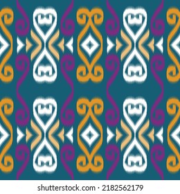Ikat damask vector Geometric ethnic textile tribal American African fabric mandalas motif native bohemian boho carpet aztec ikat. Ikkat tribal art