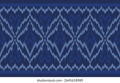 ikat design for ethnic pattern boho seam fabric textile or native geometric and fabric ikat style vector wallpaper motif Illustrator .