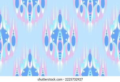 ikat Design in Textile ikat patrón abstracto, ikat geométrico, ikat para fondo, papel tapiz, alfombra, envoltura, tela, ropa textil. 