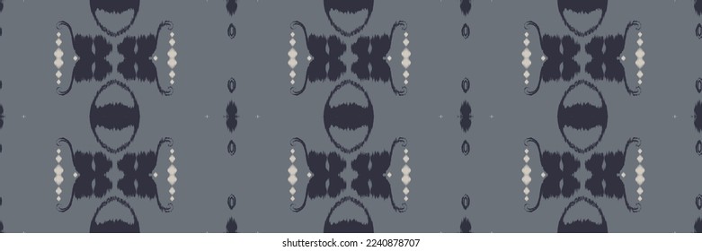 Ikat designs batik textile seamless pattern digital vector design for Print saree Kurti Borneo Fabric border brush symbols swatches designer