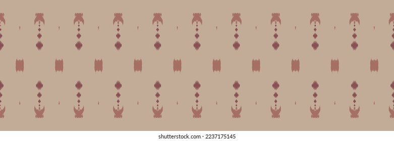 Ikat designs tribal chevron Seamless Pattern. Ethnic Geometric Batik Ikkat Digital vector textile Design for Prints Fabric saree Mughal brush symbol Swaths texture Kurti Kurtis Kurtas