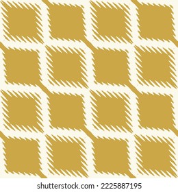 Ikat diamond tribal abstract Seamless Pattern. Ethnic Geometric Ikkat Batik Digital vector textile Design for Prints Fabric saree Mughal brush symbol Swaths texture Kurti Kurtis Kurtas