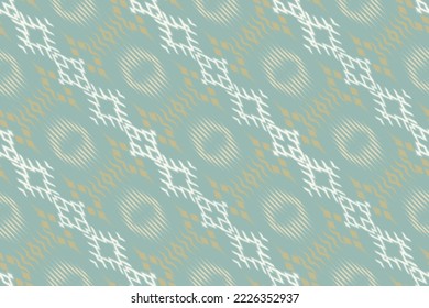 Ikat diamond tribal African Seamless Pattern. Ethnic Geometric Batik Ikkat Digital vector textile Design for Prints Fabric saree Mughal brush symbol Swaths texture Kurti Kurtis Kurtas