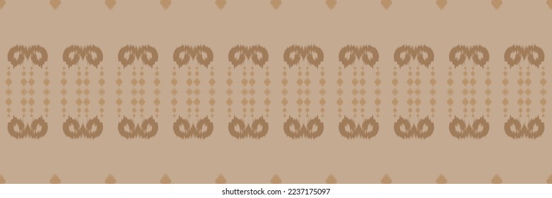 Ikat diamond tribal art Seamless Pattern. Ethnic Geometric Batik Ikkat Digital vector textile Design for Prints Fabric saree Mughal brush symbol Swaths texture Kurti Kurtis Kurtas