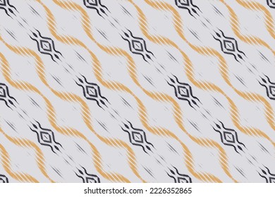 Ikat diamond tribal cross Seamless Pattern. Ethnic Geometric Ikkat Batik Digital vector textile Design for Prints Fabric saree Mughal brush symbol Swaths texture Kurti Kurtis Kurtas