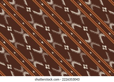 Ikat dots tribal abstract Seamless Pattern. Ethnic Geometric Batik Ikkat Digital vector textile Design for Prints Fabric saree Mughal brush symbol Swaths texture Kurti Kurtis Kurtas