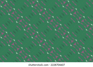Ikat dots tribal chevron Seamless Pattern. Ethnic Geometric Ikkat Batik Digital vector textile Design for Prints Fabric saree Mughal brush symbol Swaths texture Kurti Kurtis Kurtas