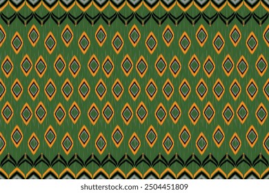 .Ikat embroidery ethnic oriental Design for carpet,cover wallpaper,wrapping,fabric,clothing