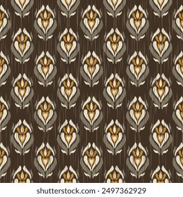 Patrón oriental étnico bordado Ikat tradicional. Impresión geométrica azteca del ornamento del arte. Diseño para la alfombra, cover.Fondo de pantalla, envoltura, tela, ropa