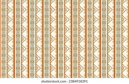 Ikat ethnisches geometrisches Muster Design.