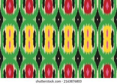 ikat ethnic oriental ikat pattern Seamless traditional Design for Print background,carpet,wallpaper,clothing,wrapping,Batik,fabric,Vector illustration.embroidery style.