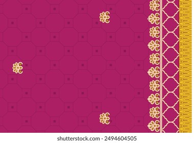 Ikat Ethnic Oriental Seamless Pattern.
