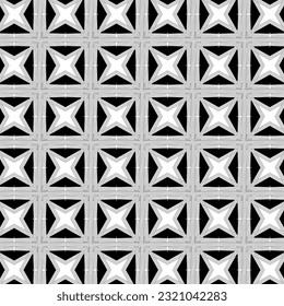 patrón étnico ikat en color blanco y negro simple geomático . Azteca, nativa, navajo, diseño indio