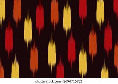 ikat ethnic pattern. ikat pattern style. ikat pattern design for clothing, textile, wrapping, background, wallpaper, carpet, embroidery, vector, illustration design