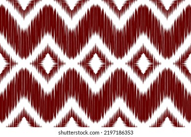 Ikat ethnic pattern traditional. Seamless pattern in tribal. Design for background, wallpaper, vector illustration, textile, fabric, clothing, batik, carpet, embroidery.