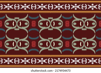 patrón étnico ikat vector colorido Patrón étnico tribal.  Nación tradicional navajo Diseño para envoltura impresa tela de fondo papel tapiz hd industria