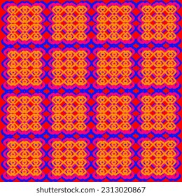 ikat ethnic seamless pattern. abstract ogee textured background for textile, wallpaper