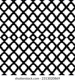 ikat ethnic seamless pattern. abstract ogee textured background for textile, wallpaper