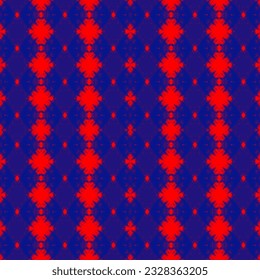 ikat ethnic seamless pattern. abstract ogee textured