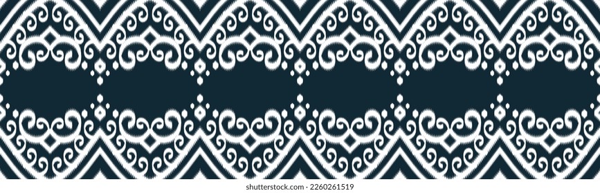 Ikat Ethnic Seamless Pattern Design in tribalt vertical. Geomatirc tribal vector texture. Figure tribal embroidery. backgroud Vector illustration EP.24.background color can be changedDesign 