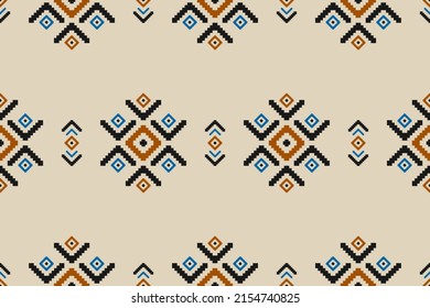 Patrón inestable de la etnia ikat en las tribus. estilo americano, mexicano. Diseño para fondo, papel pintado, ilustración vectorial, tela, ropa, alfombra, textil, batik, bordado.