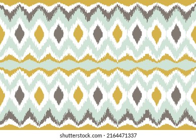 Ikat Ethnic Tribal African American pattern seamless Design for print fabric paper texture textile industry