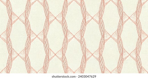 Ikat ethnic tribal, boho colors seamless wallpaper. Motif ethnic handmade seamless.  Ethnic Ikat abstract background art.Illustration for greeting cards, printing and other design project.