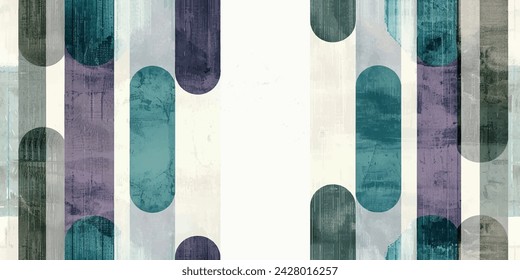 Ikat ethnic tribal, boho colors seamless wallpaper. Motif ethnic handmade beautiful Ikat art.Ethnic Ikat abstract background art.Illustration for greeting cards, printing and other design project.