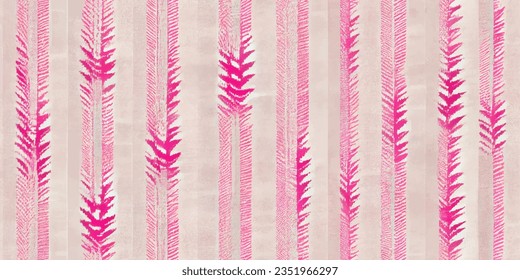 Ikat ethnic tribal, boho tie die colors  seamless wallpaper. Motif ethnic handmade beautiful Ikat art. Ethnic Ikat abstract background art. . 