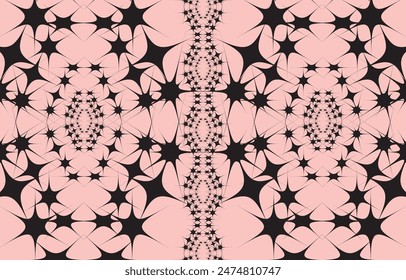 Ikat ethnic tribal ,handmade native pattern motif. Ethnic ikat abstrack background art.Ikat geometric  ethnic oriental seamless pattern.Design for fabric pattern , textile ,printing and other project.