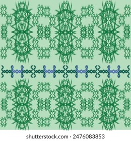 Ikat ethnic tribal ,handmade native pattern motif. Ethnic ikat abstract background art.Ikat geometric  ethnic oriental seamless pattern.Design for fabric pattern , textile ,printing and other project.