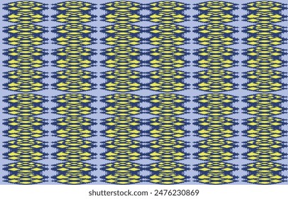 Ikat ethnic tribal ,handmade native pattern motif. Ethnic ikat abstract background art.Ikat geometric  ethnic oriental seamless pattern.Design for fabric pattern , textile ,printing and other project.