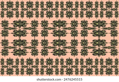 Ikat ethnic tribal ,handmade native pattern motif. Ethnic ikat abstract background art.Ikat geometric  ethnic oriental seamless pattern.Design for fabric pattern , textile ,printing and other project.